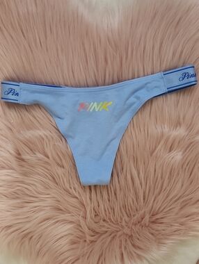 Brand New PINK VICTORIA'S SECRET "PINK" LOGO THONG-S